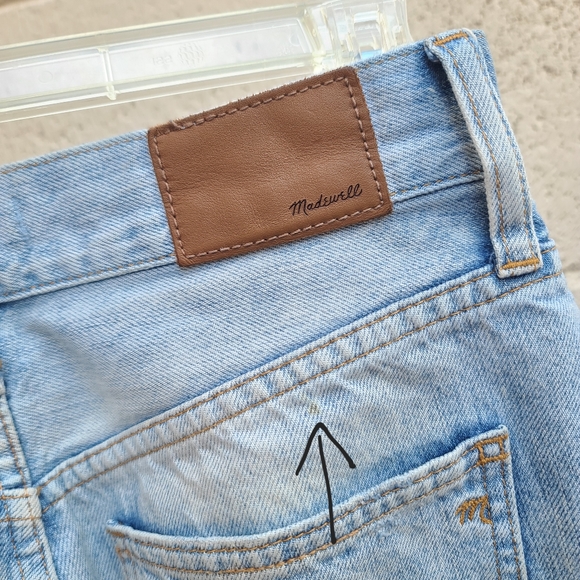 Madewell | The Perfect Vintage Jean in Fitzgerald Wash Size 25 Style C2819 - Picture 9 of 12